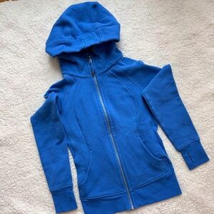 Lululemon Scuba Full-Zip Hoodie | Pipe Dream Blue | Size 4 | EUC